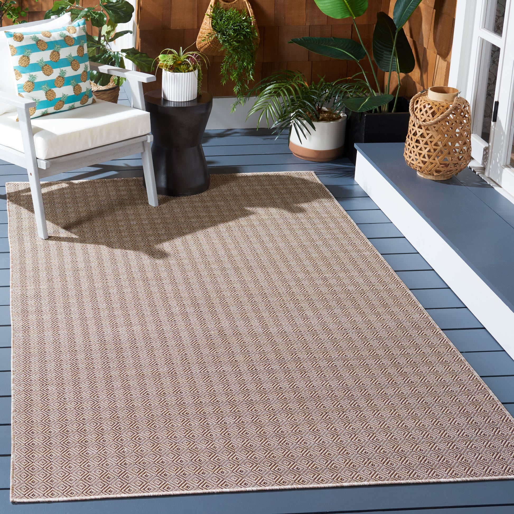 Safavieh Hampton Htn230T Brown Area Rug