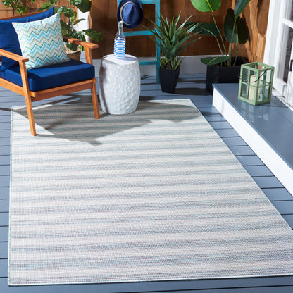 Safavieh Hampton Htn231L Aqua/Ivory Area Rug