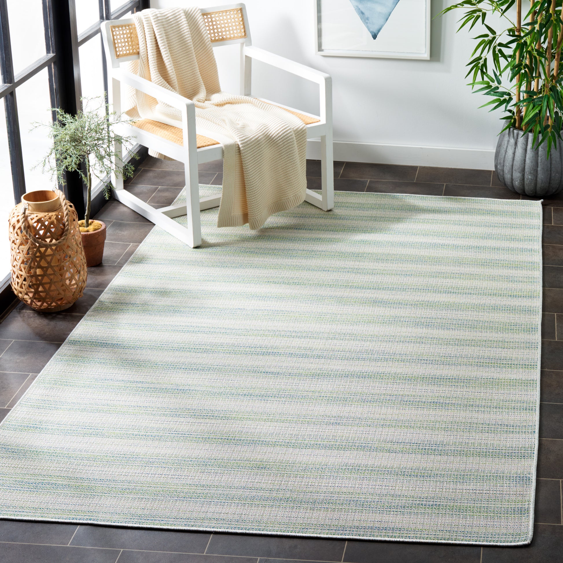 Safavieh Hampton Htn231Y Green Area Rug