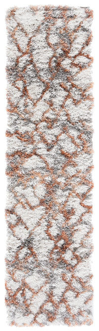 Safavieh Horizon Shag Hzn894P Ivory/Rust Area Rug