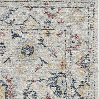 KAS Hudson 2460 Medina Ivory Area Rug