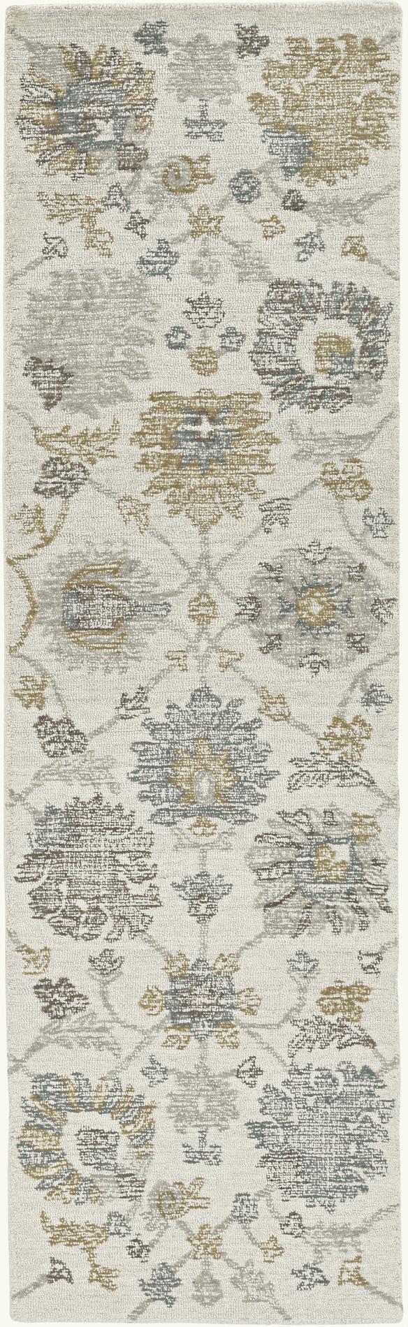 KAS Hudson 2461 Chandler Ivory Area Rug