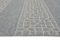 KAS Hudson 2467 Mosaic Blue/Grey Area Rug