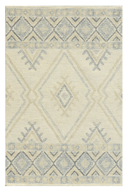 KAS Hudson 2468 Southwest Ivory/Taupe Area Rug