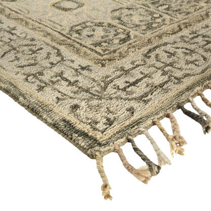 Feizy Remington R8033 Tan/Green Area Rug