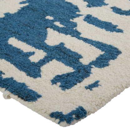 Feizy Dineen R8040 Ivory/Blue Area Rug