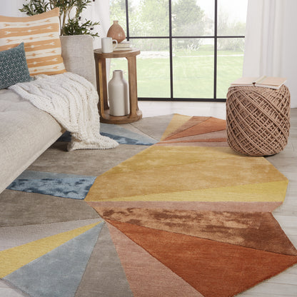 Jaipur Iconic Sabah Ico01 Multicolor/Yellow Area Rug