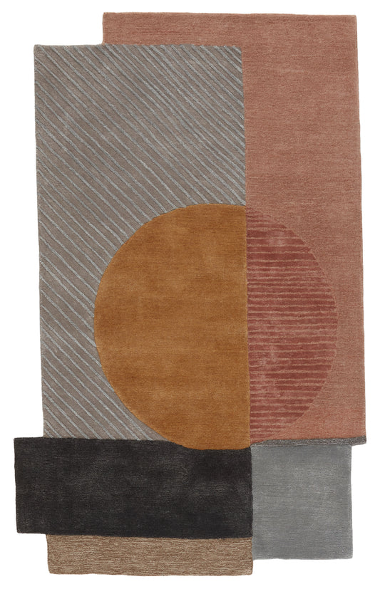 Jaipur Iconic Synovah Ico02 Multicolor/Gray Area Rug