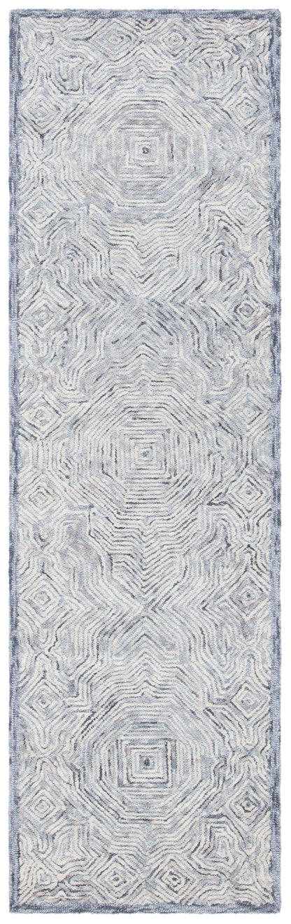 Safavieh Ikat Ikt506G Silver Area Rug