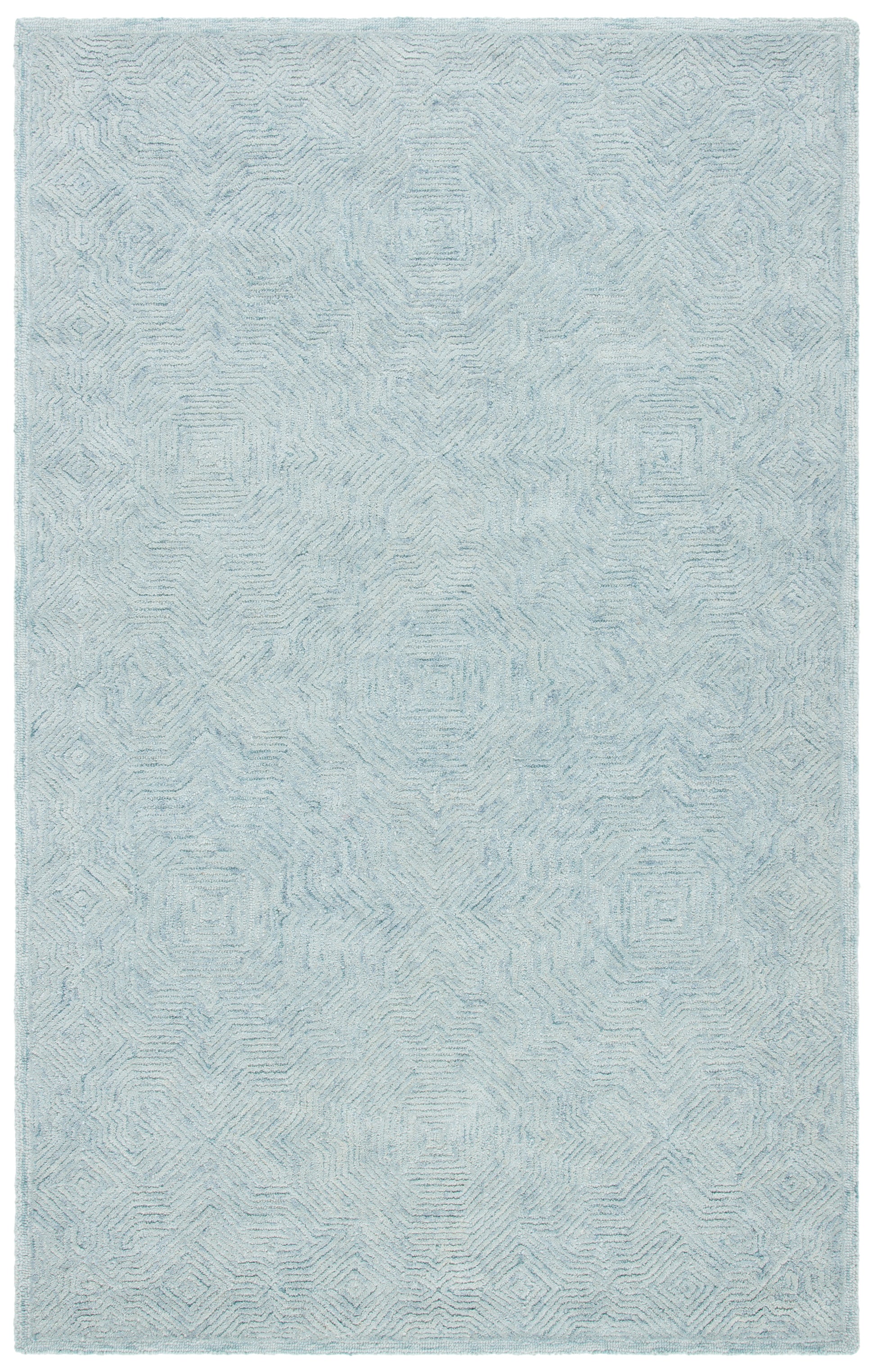 Safavieh Ikat Ikt506J Aqua Area Rug