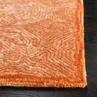 Safavieh Ikat Ikt506P Rust Area Rug