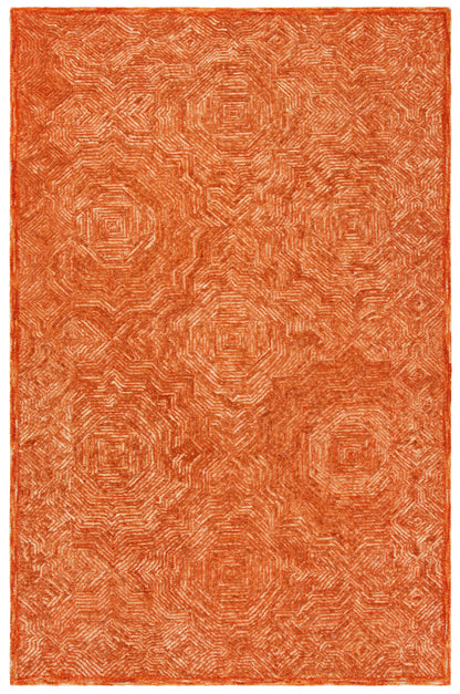 Safavieh Ikat Ikt506P Rust Area Rug