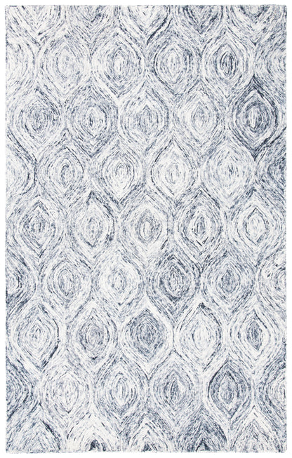 Safavieh Ikat Ikt631G Silver/Grey Area Rug