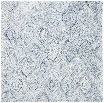 Safavieh Ikat Ikt631G Silver/Grey Area Rug