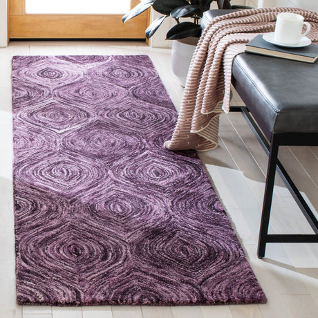 Safavieh Ikat Ikt631P Purple Rugs.