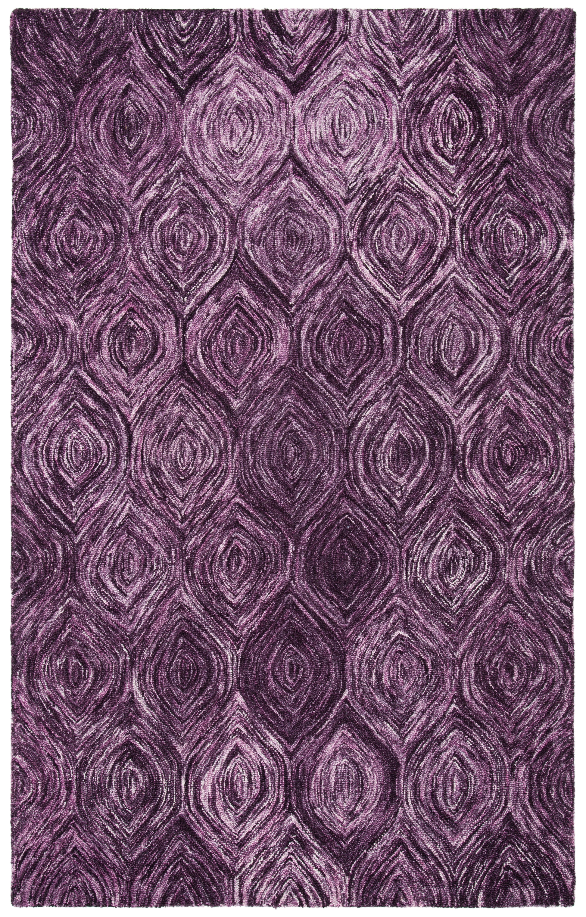 Safavieh Ikat Ikt631P Purple Area Rug