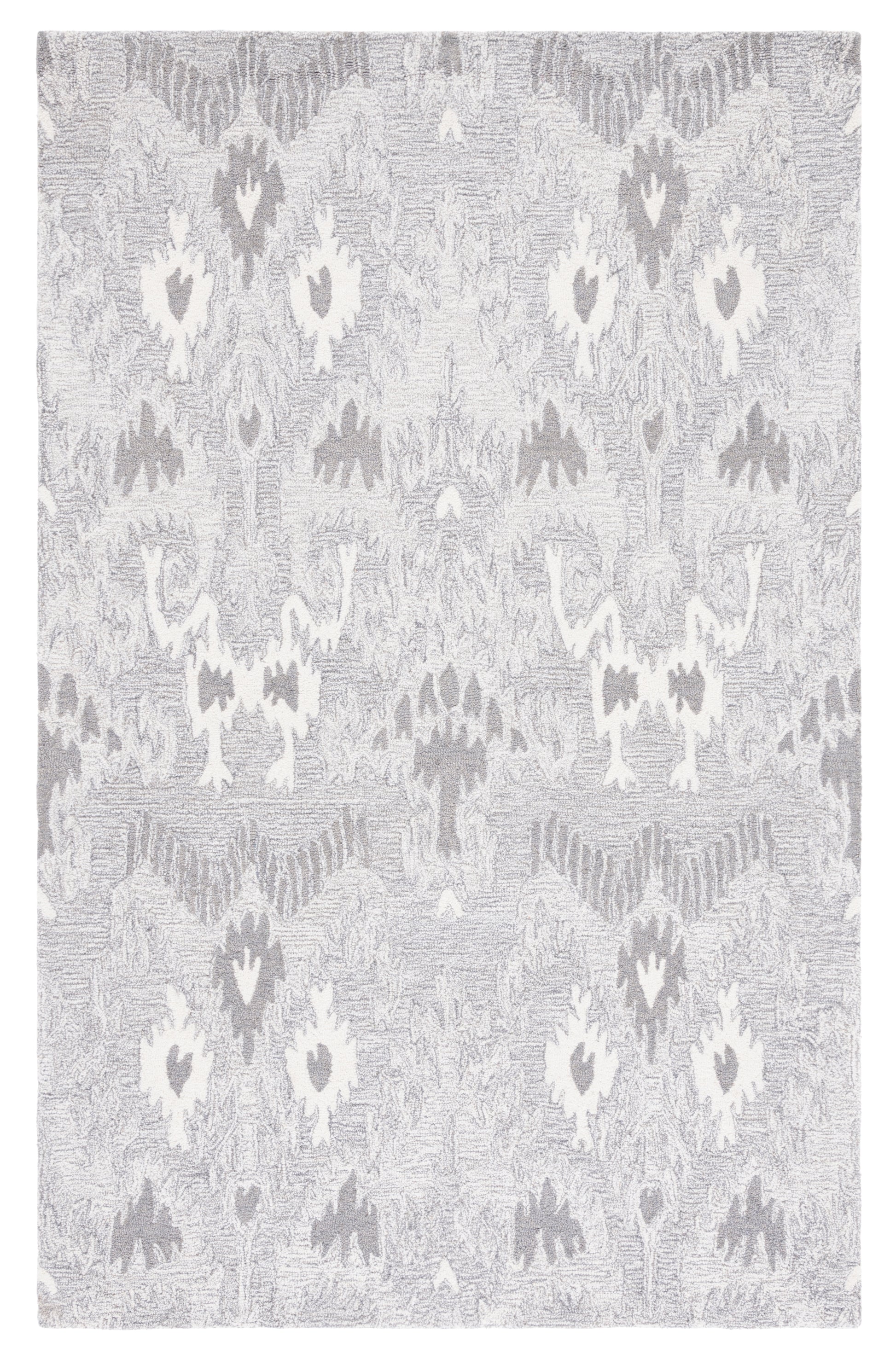 Safavieh Ikat Ikt652F Grey/Ivory Area Rug