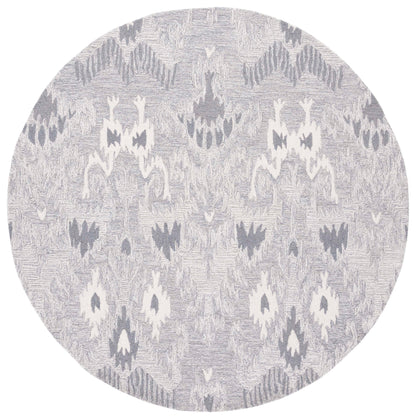 Safavieh Ikat Ikt652F Grey/Ivory Area Rug