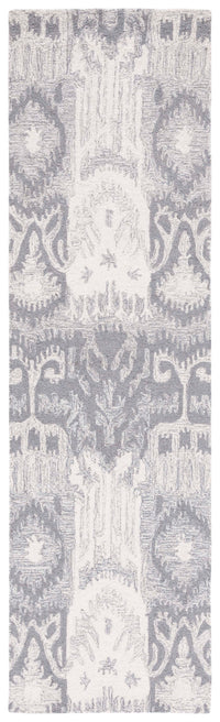 Safavieh Ikat Ikt653F Grey/Ivory Area Rug