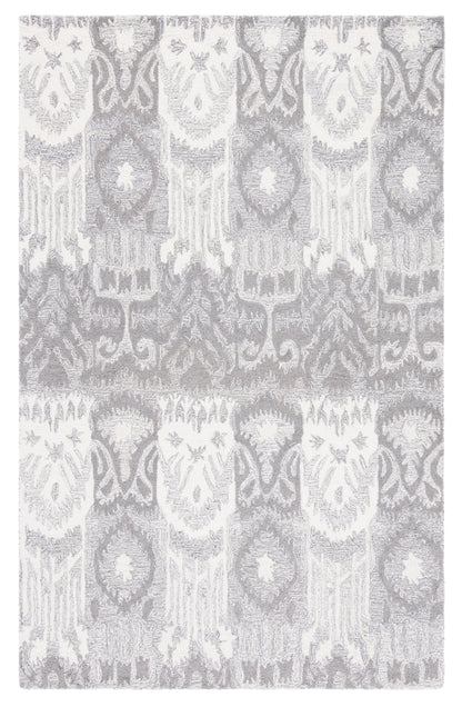 Safavieh Ikat Ikt653F Grey/Ivory Area Rug