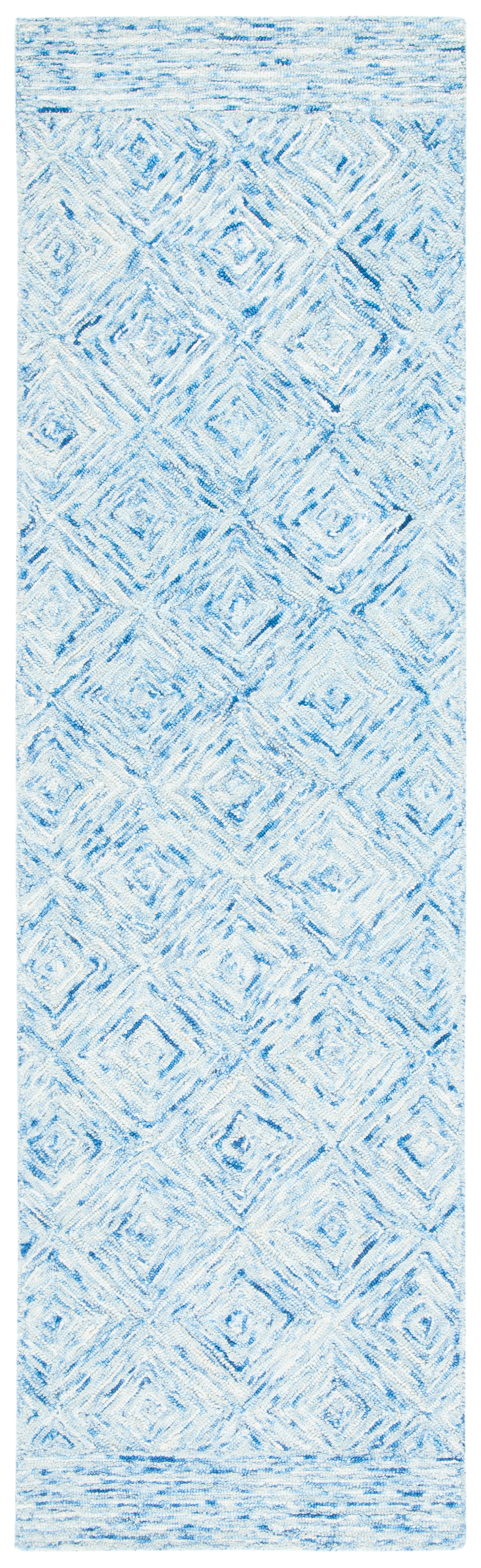 Safavieh Ikat Ikt704M Blue Area Rug