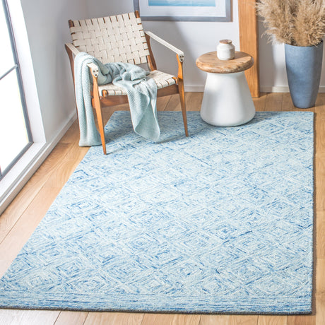 Safavieh Ikat Ikt704M Blue Rugs.