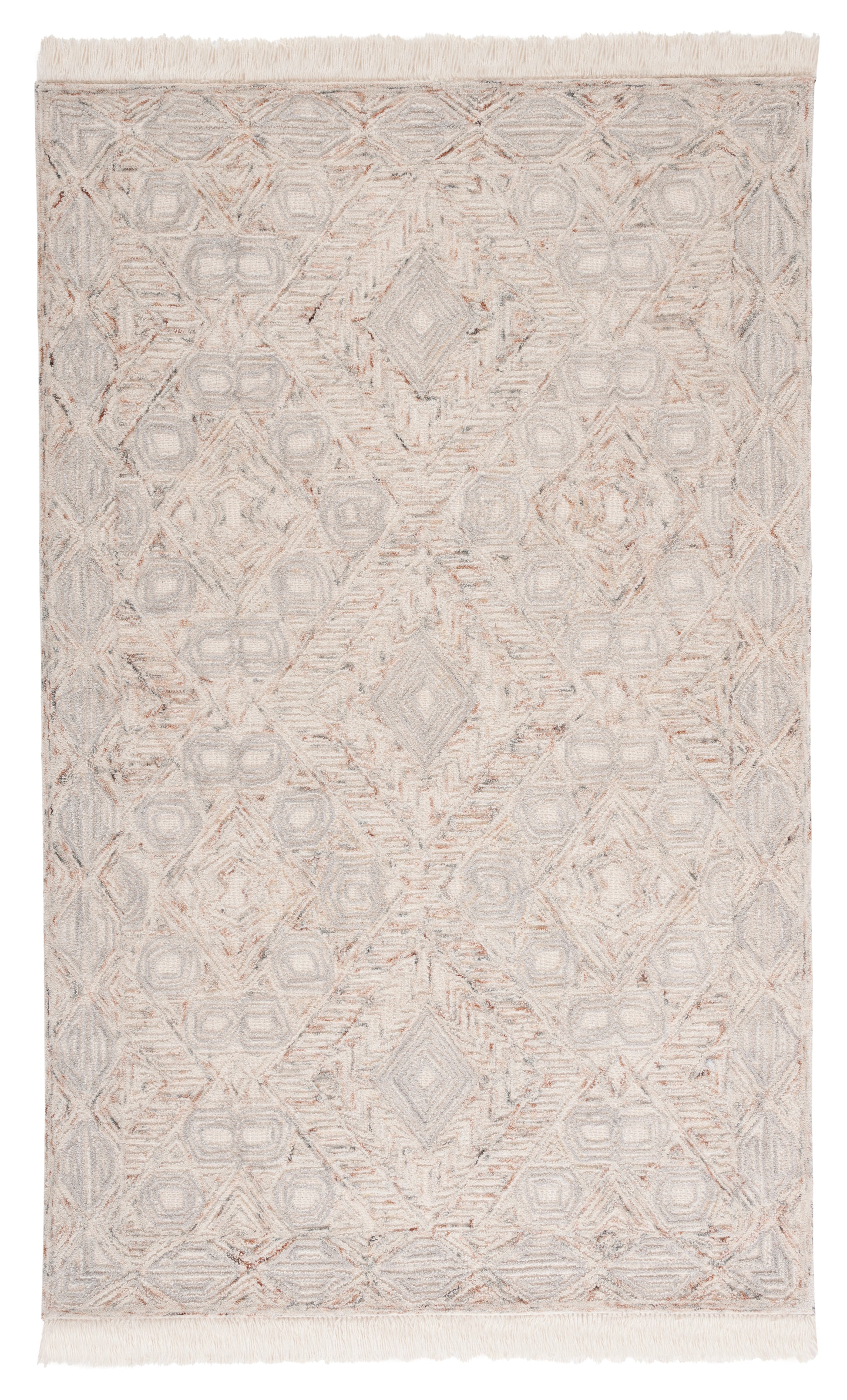 Safavieh Ikat Ikt801B Ivory/Grey Area Rug