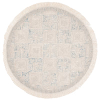 Safavieh Ikat Ikt802B Ivory/Grey Area Rug