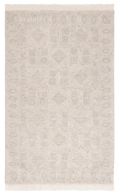 Safavieh Ikat Ikt804B Ivory/Grey Area Rug