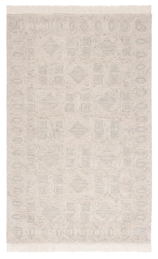 Safavieh Ikat Ikt804B Ivory/Grey Area Rug