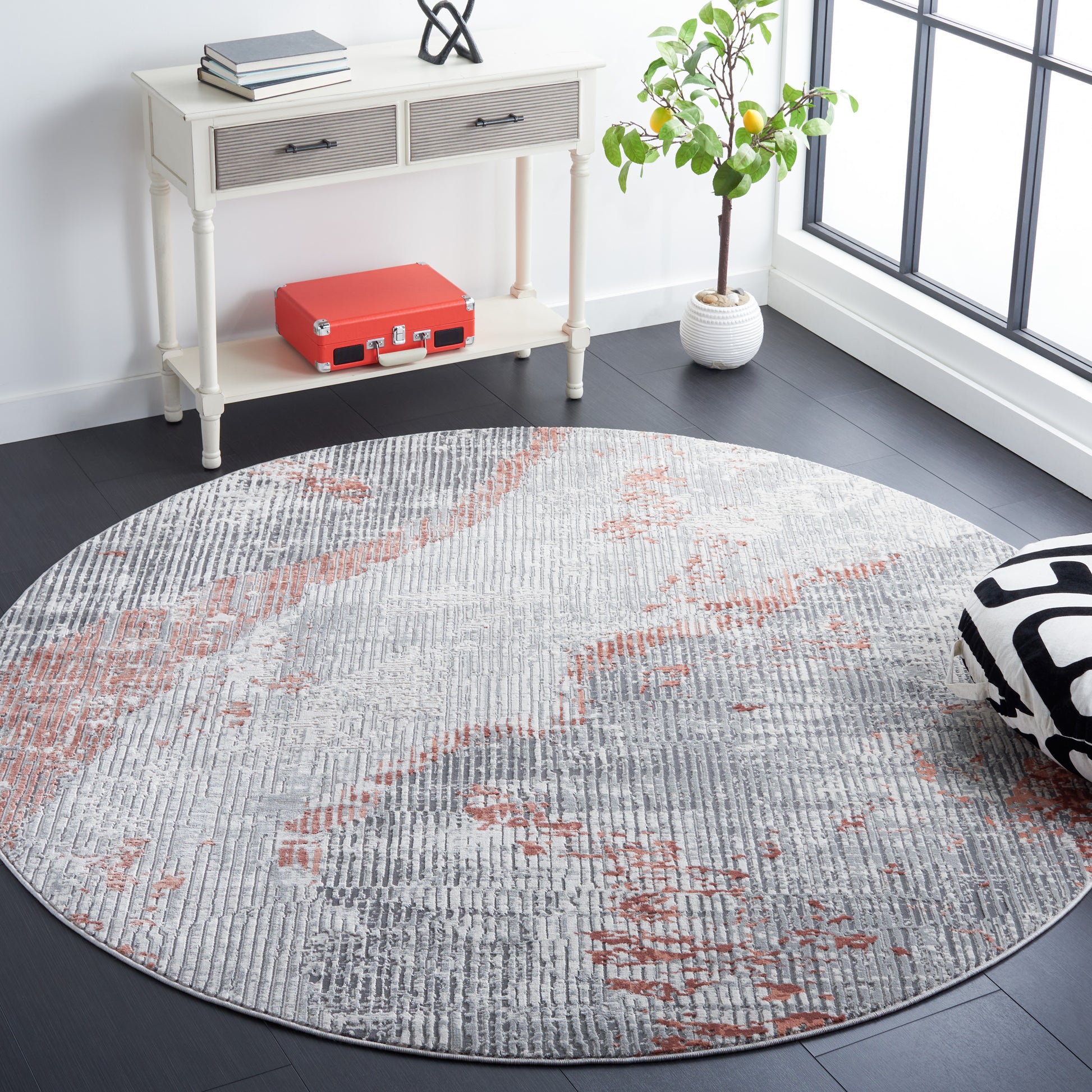 Safavieh Invista Inv517F Grey/Light Grey Area Rug