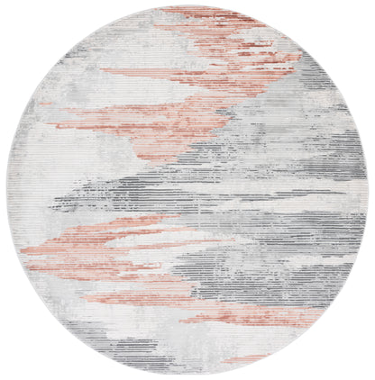 Safavieh Invista Inv534F Light Grey/Rust Area Rug