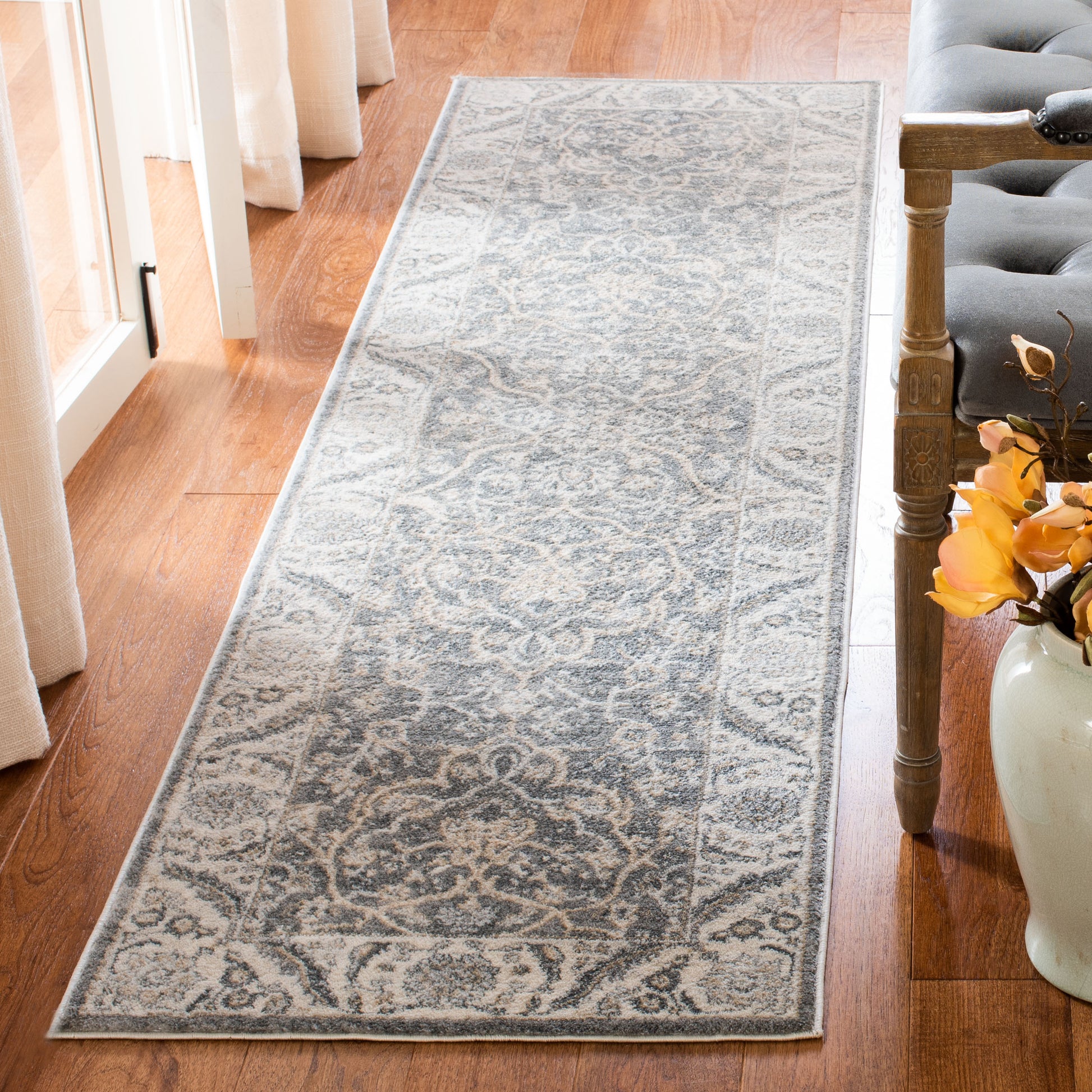 Safavieh Isabella Isa912H Grey/Dark Grey Area Rug