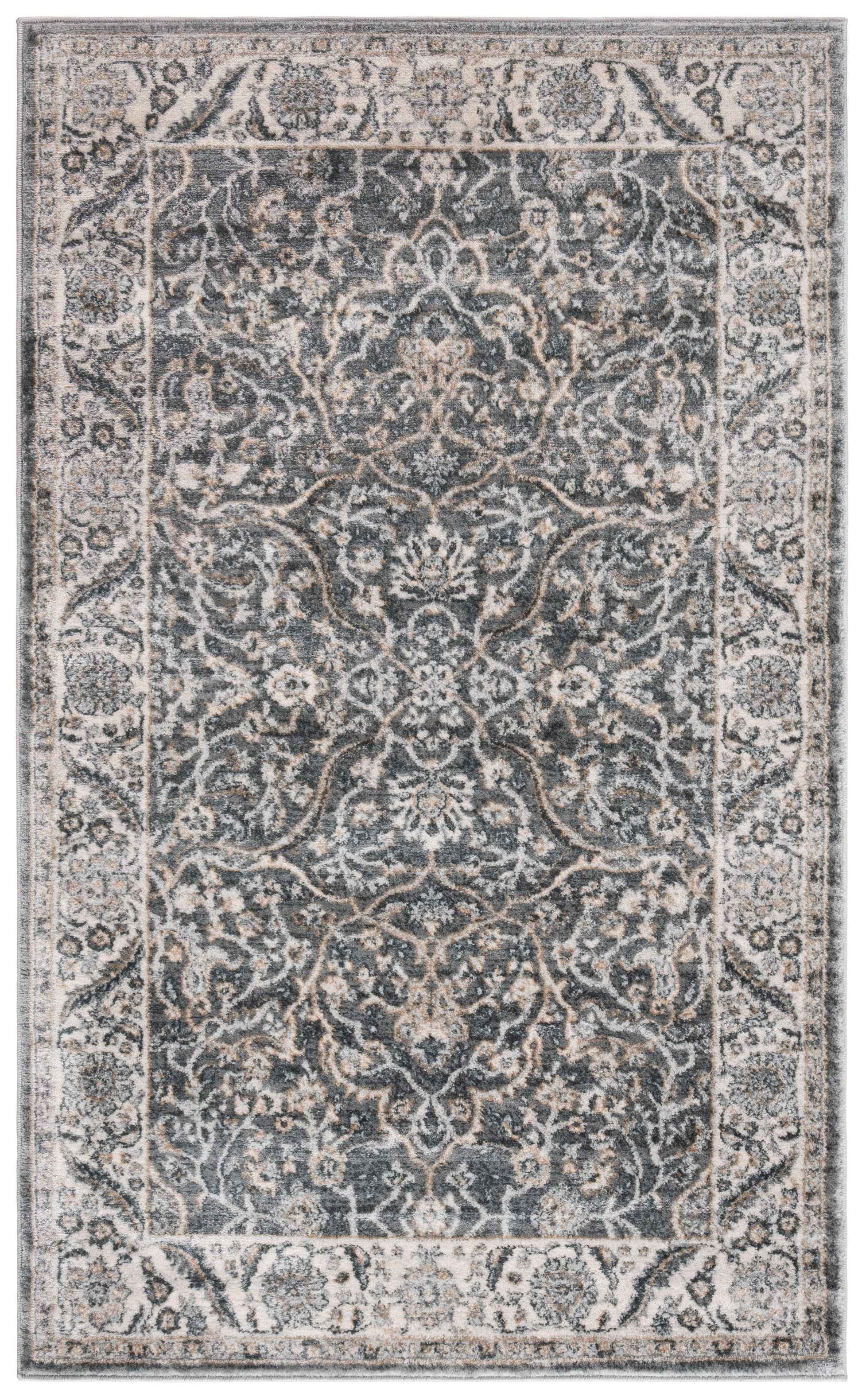 Safavieh Isabella Isa912H Grey/Dark Grey Area Rug