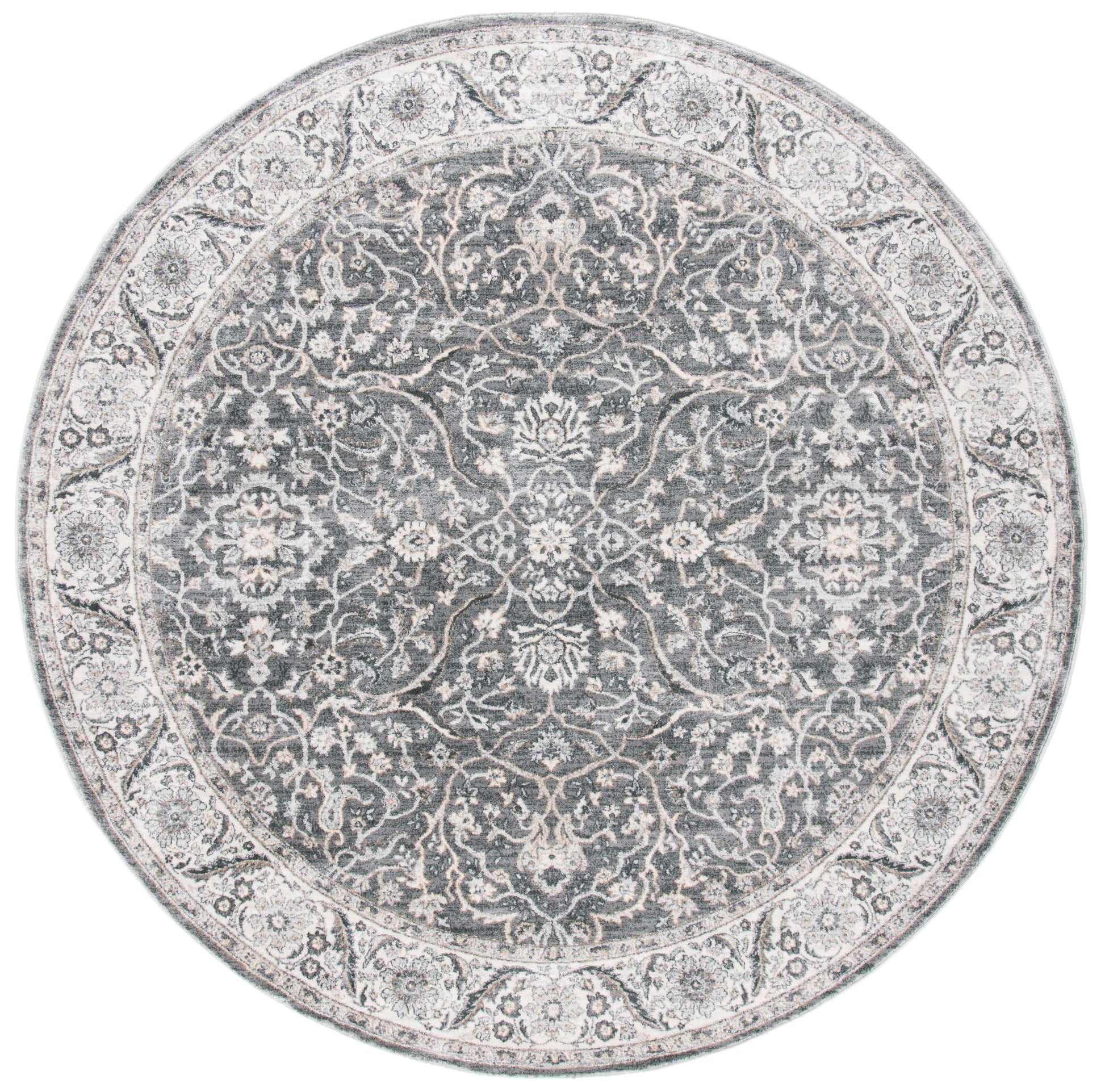 Safavieh Isabella Isa912H Grey/Dark Grey Area Rug