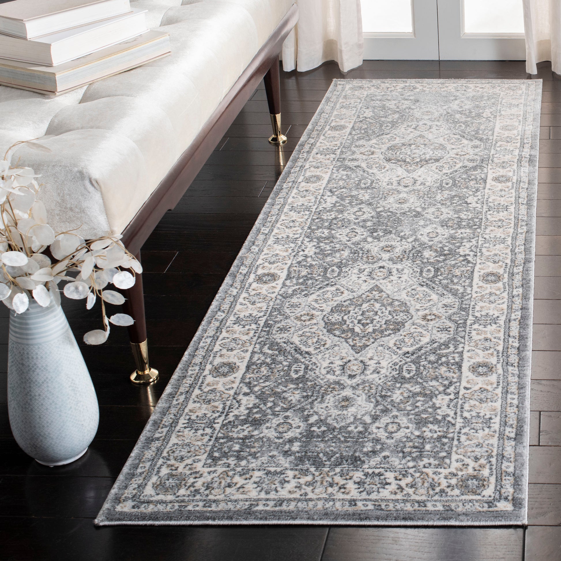 Safavieh Isabella Isa916F Grey/Cream Area Rug