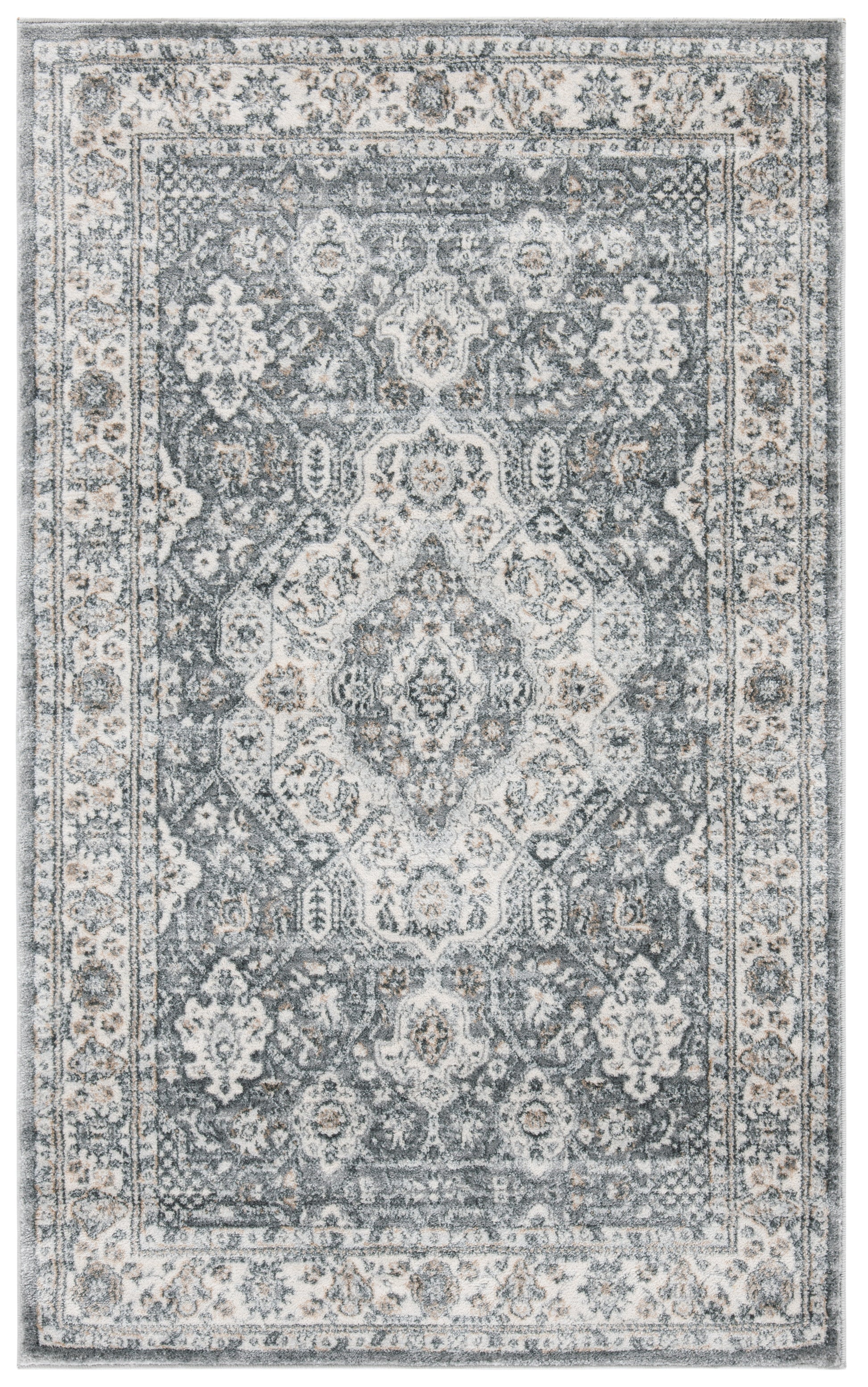 Safavieh Isabella Isa916F Grey/Cream Area Rug