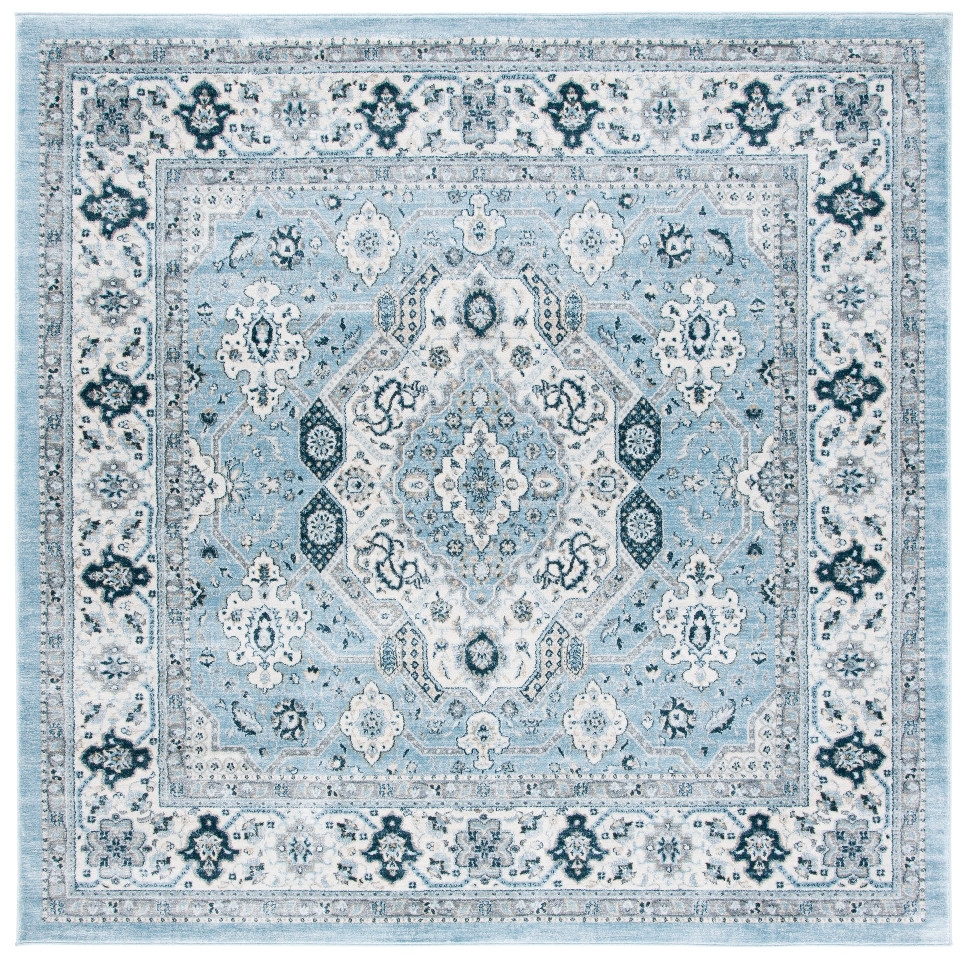 Safavieh Isabella Isa916M Blue/Creme Area Rug