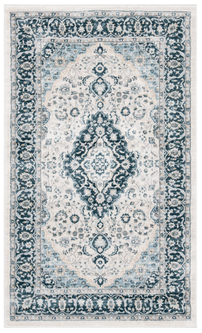 Safavieh Isabella Isa919A Cream/Dark Blue Area Rug