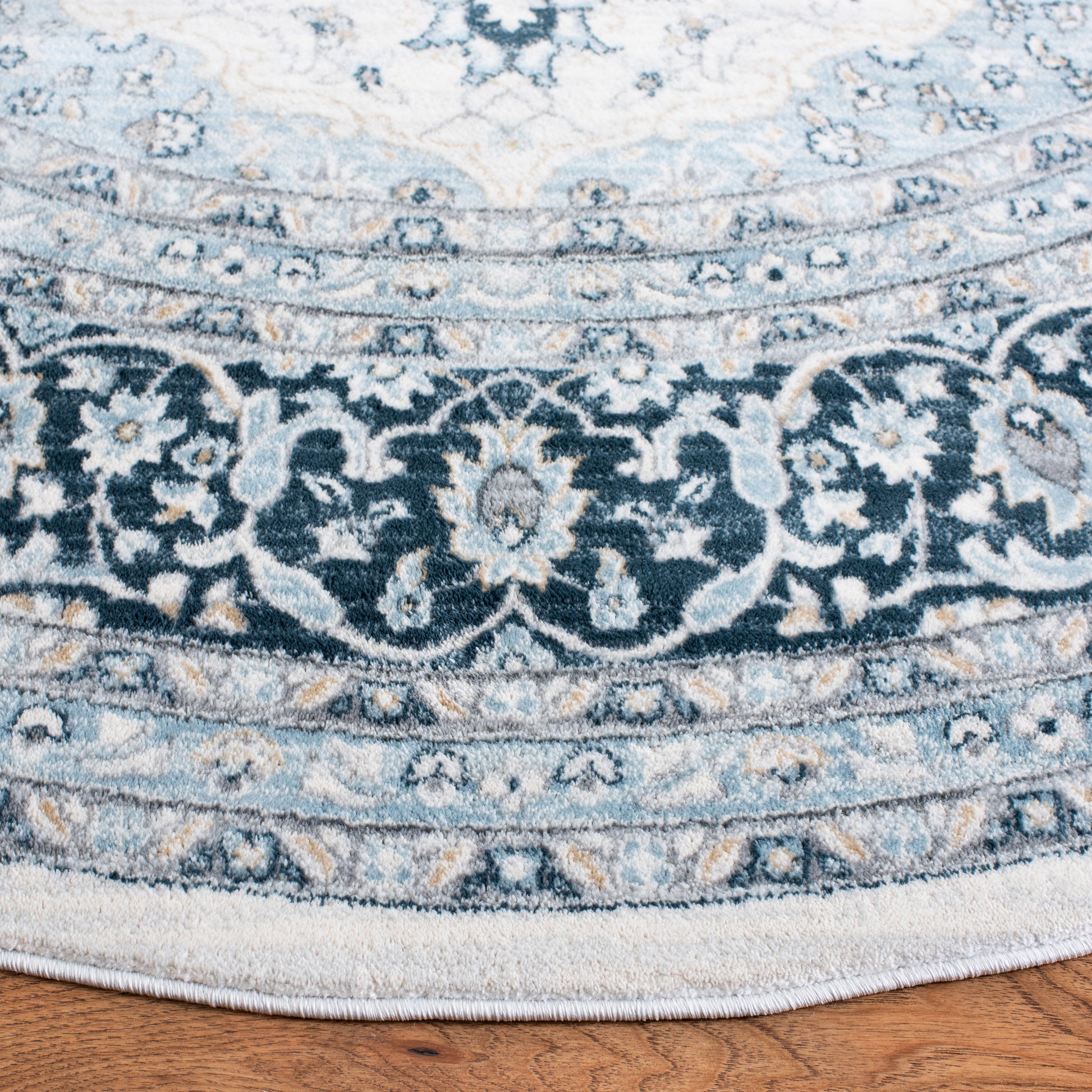 Safavieh Isabella Isa919A Cream/Dark Blue Area Rug