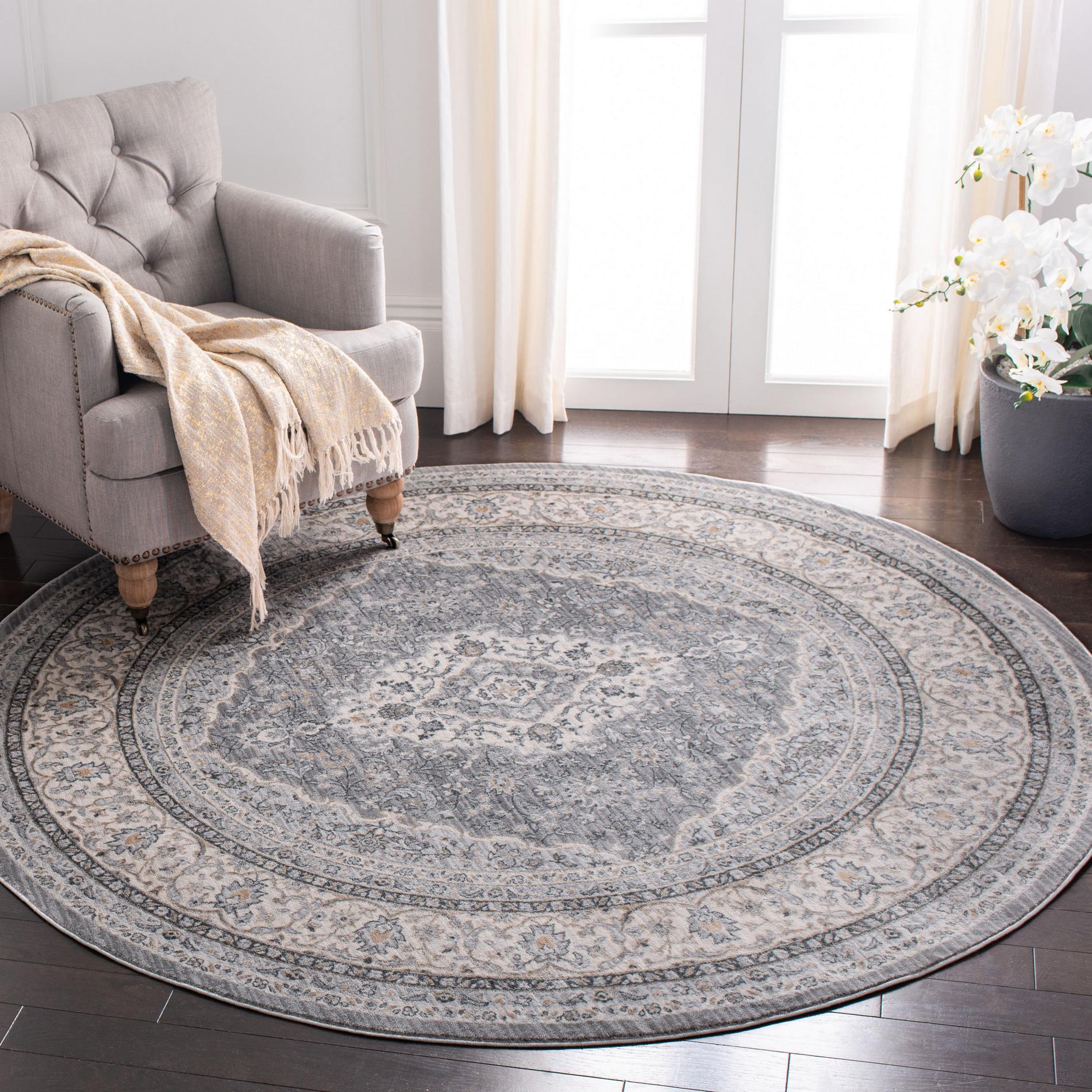 Safavieh Isabella Isa919F Grey/Cream Area Rug