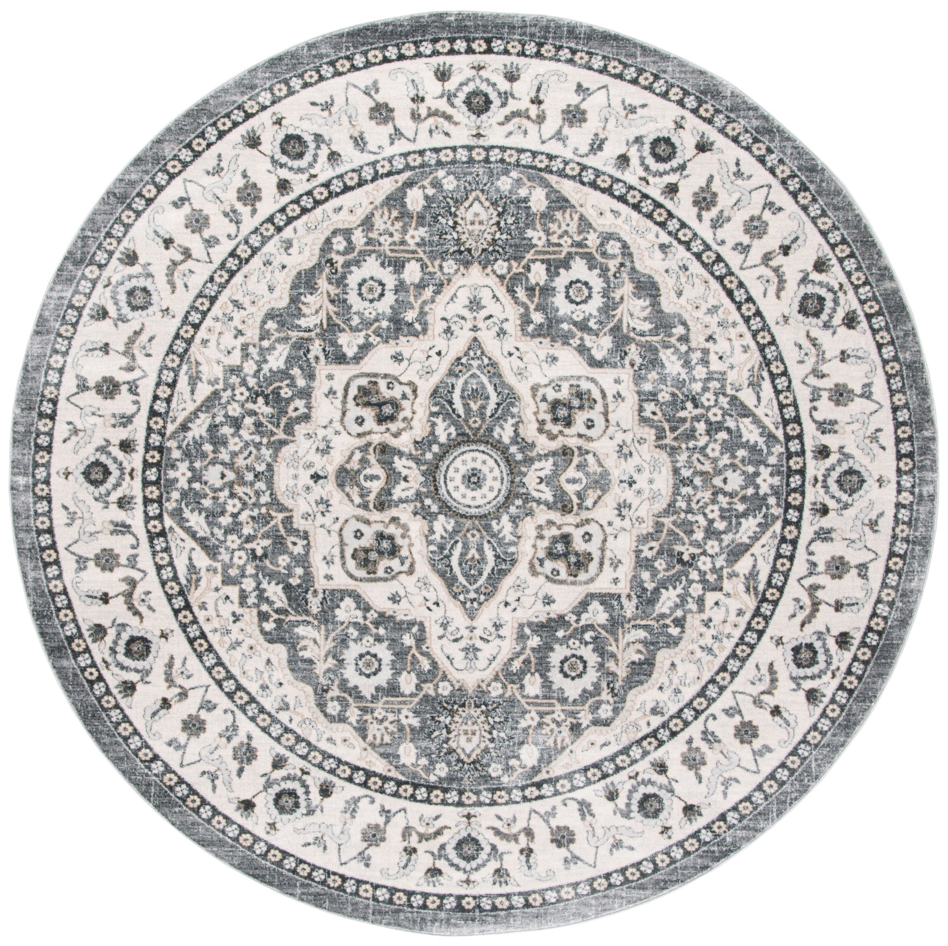 Safavieh Isabella Isa936F Grey/Cream Area Rug