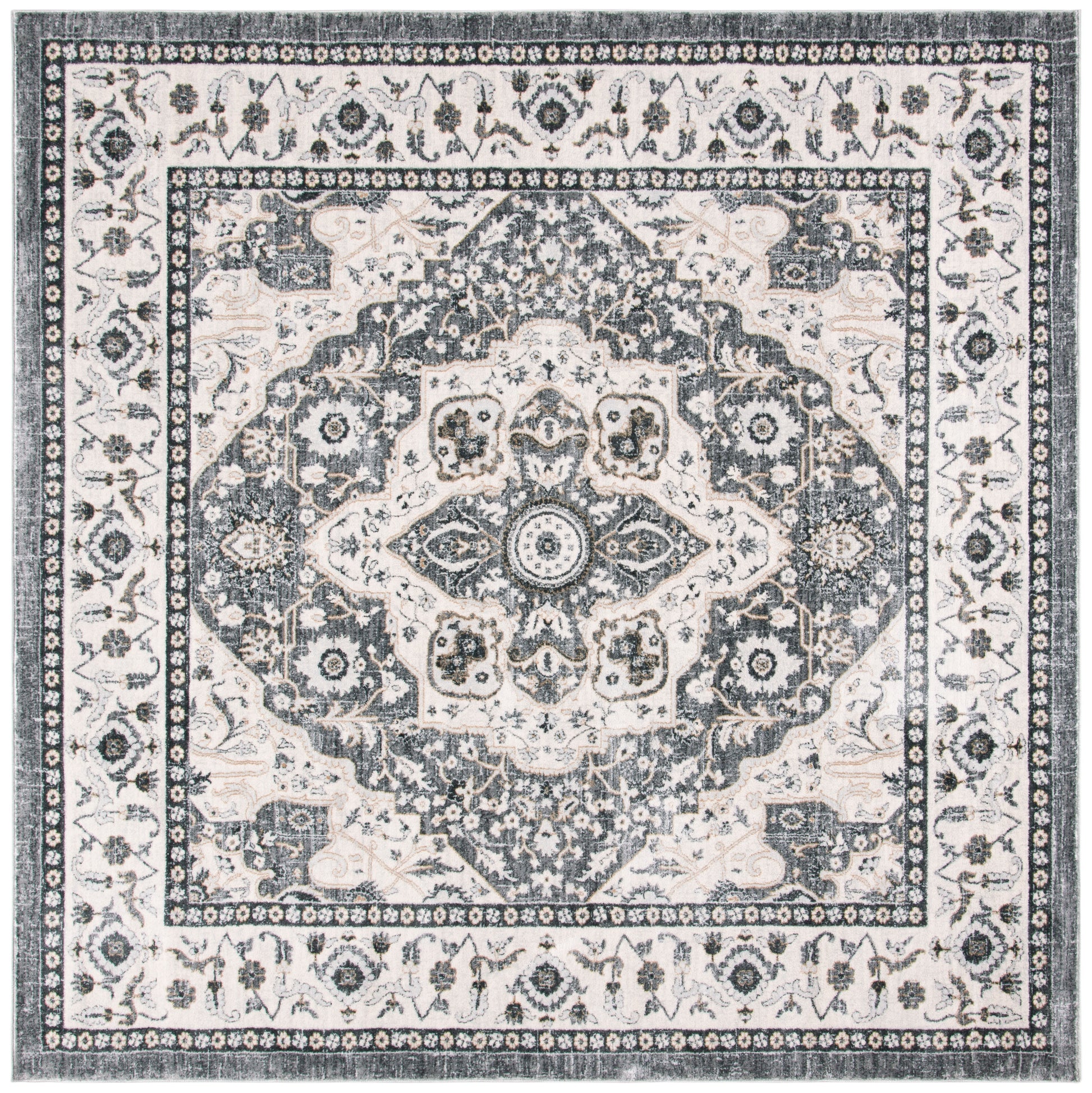 Safavieh Isabella Isa936F Grey/Cream Area Rug