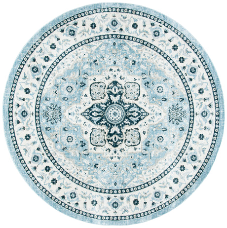 Safavieh Isabella Isa936M Light Blue/Cream Rug.