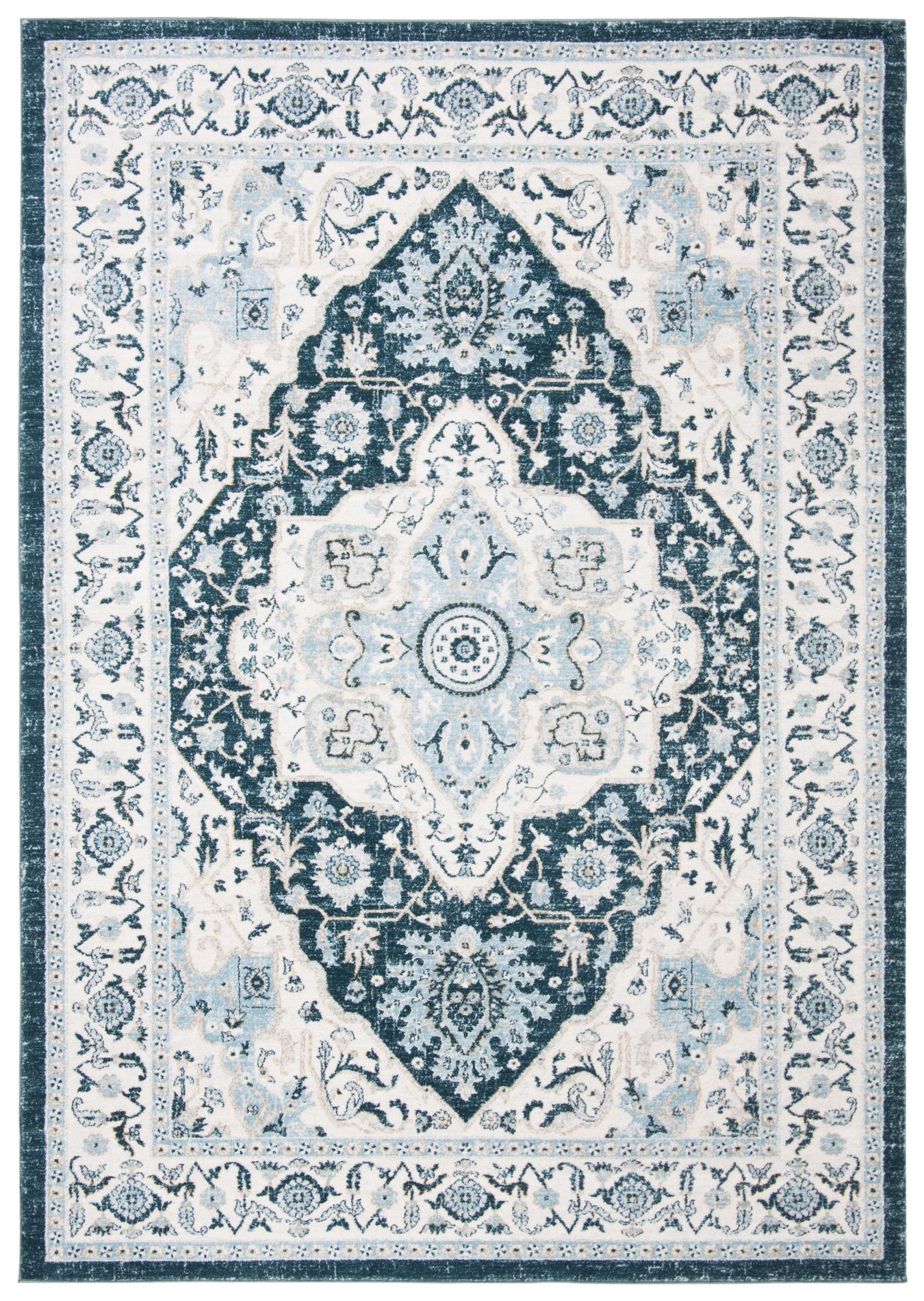 Safavieh Isabella Isa936N Navy/Creme Area Rug