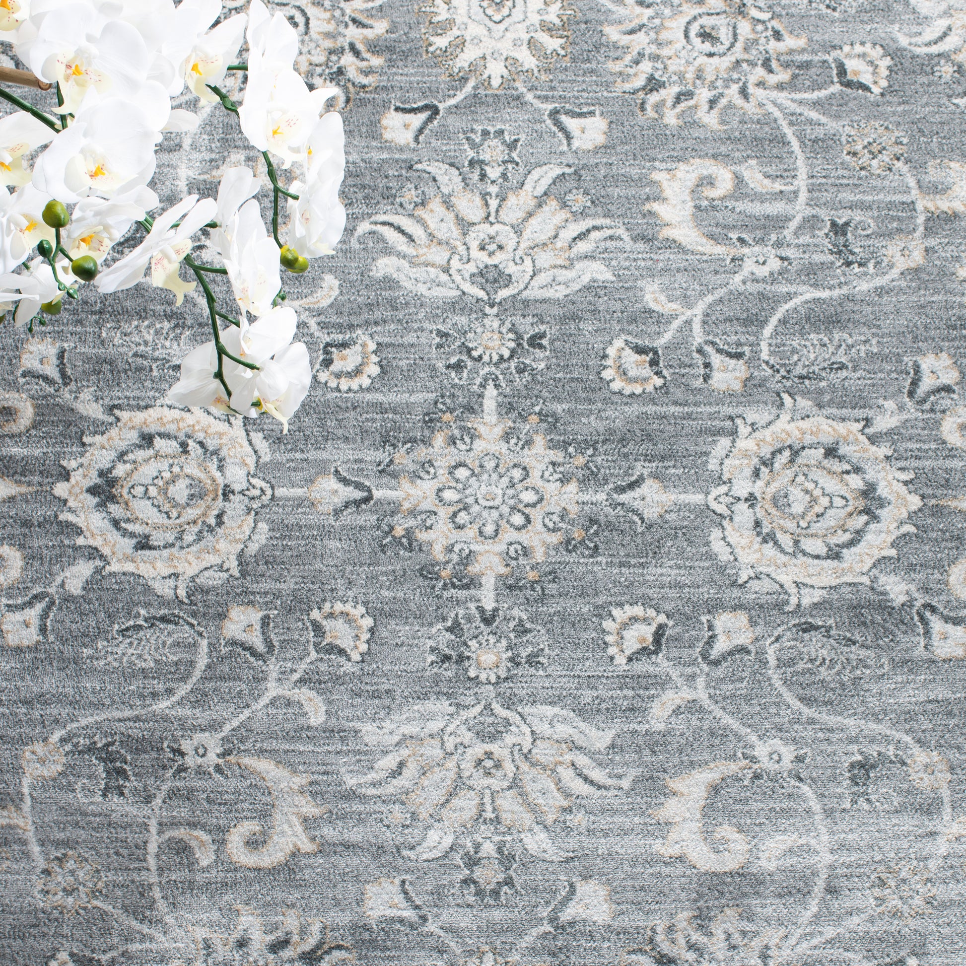 Safavieh Isabella Isa940F Grey/Cream Area Rug