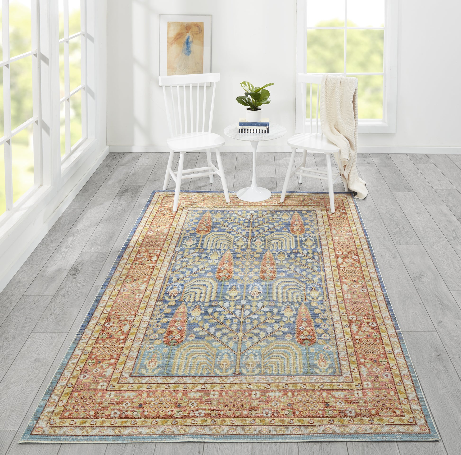 Momeni Isabella Isa-8 Blue Area Rug