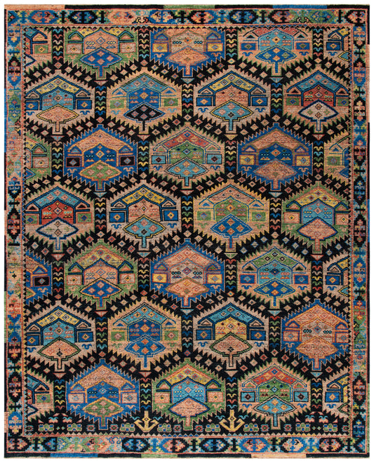 Safavieh Izmir Izm142M Blue/Olive Area Rug