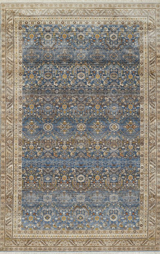 Momeni Izmir Iz-08 Blue Area Rug