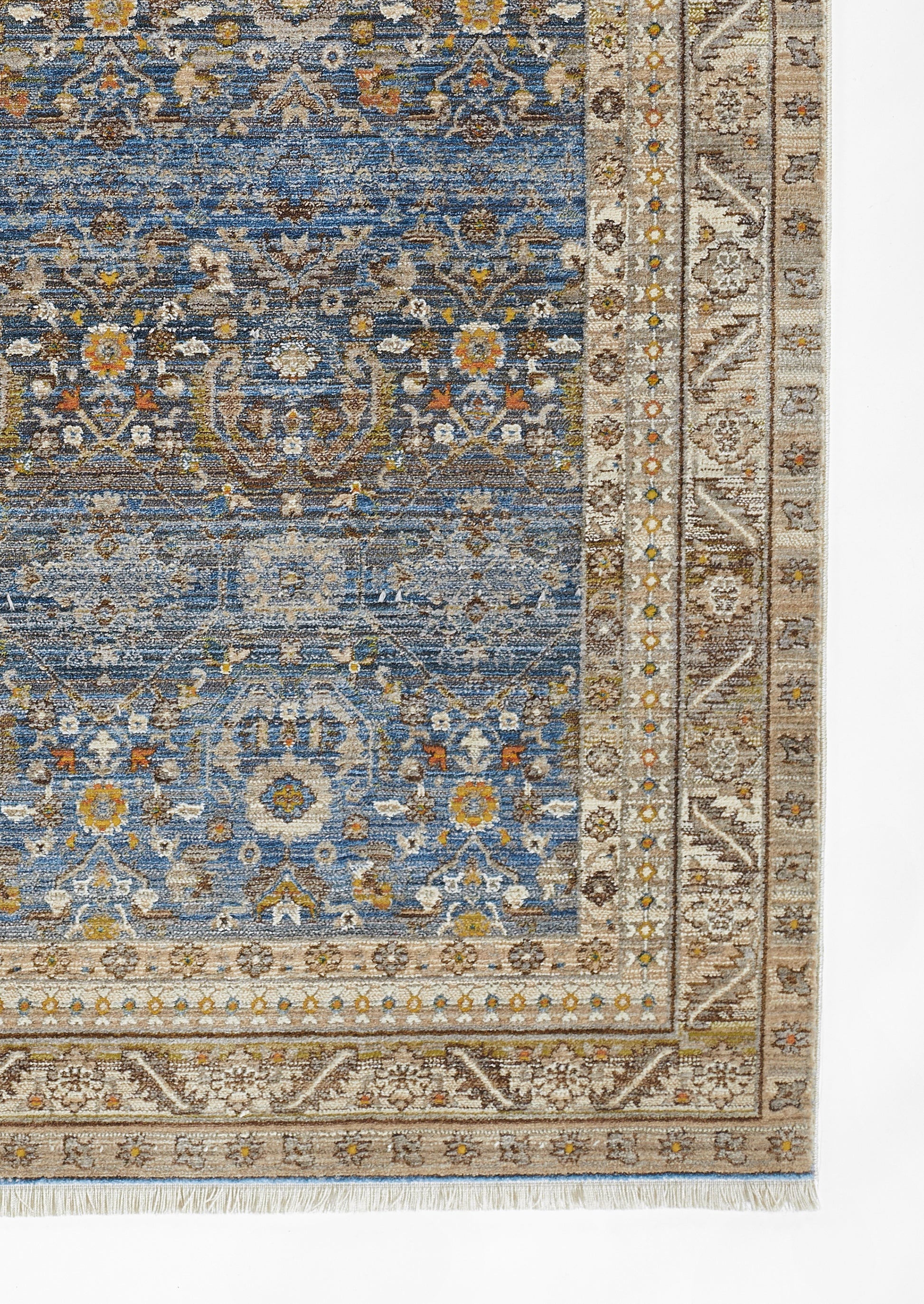 Momeni Izmir Iz-08 Blue Area Rug